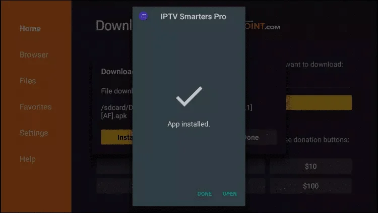 IPTV Smarters Player Image